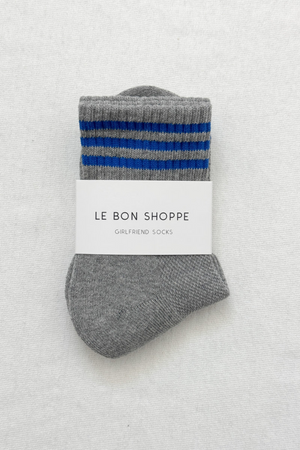 LE BON SHOPPE GIRLFRIEND SOCKS GREY