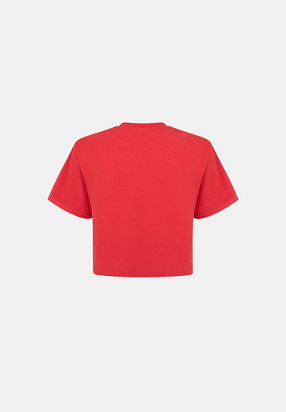 LAY ORGANIC T-SHIRT RED