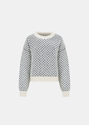 DAYDREAM WOOLEN SWEATER GREY