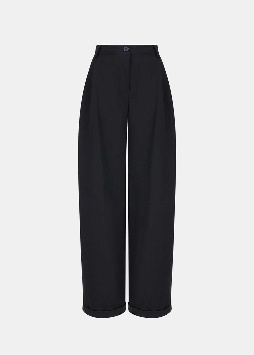 VITO VIRGIN WOOL PANTS BLACK