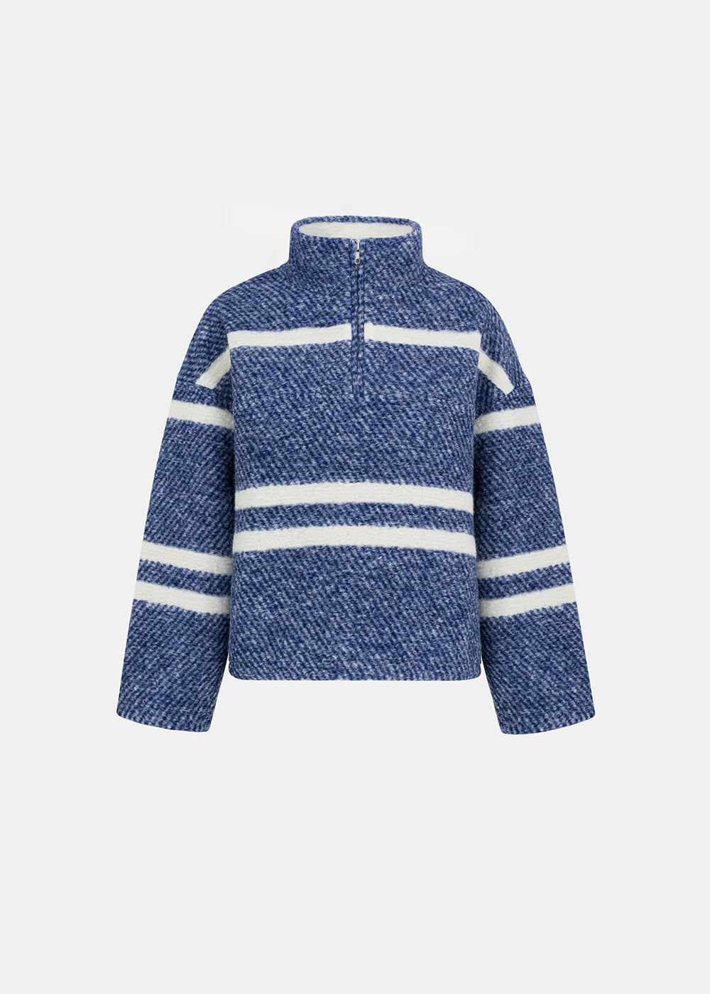 CUDDLY WOOLEN SWEATSHIRT NAVY