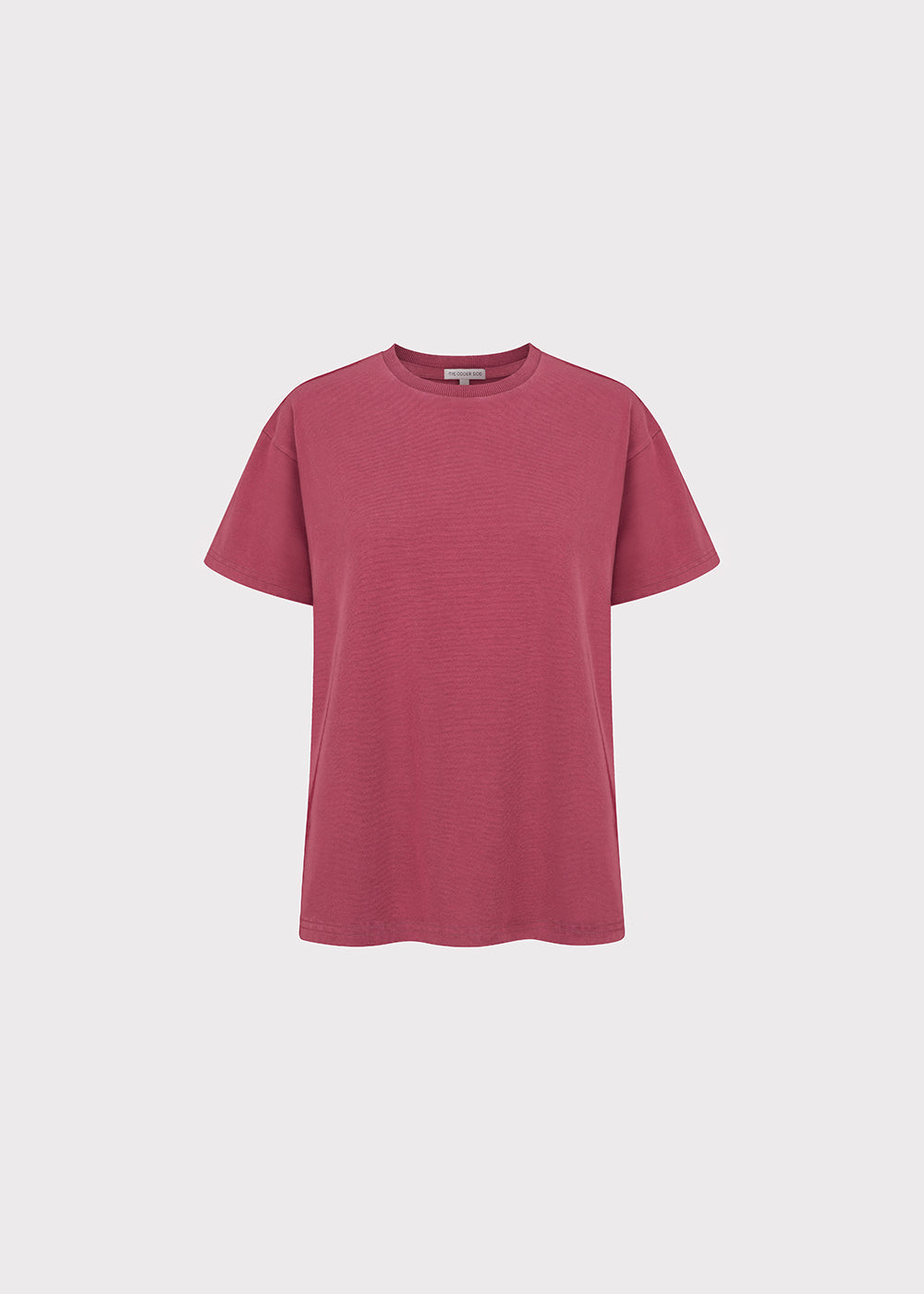 BAY WASHED T-SHIRT BURGUNDY