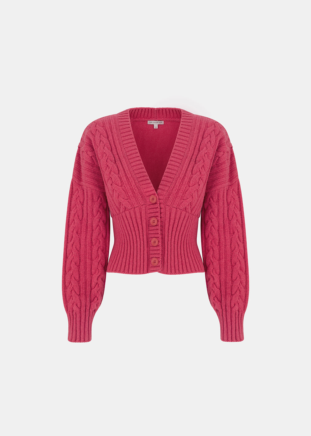 SIERRA WOOLEN CARDIGAN PINK