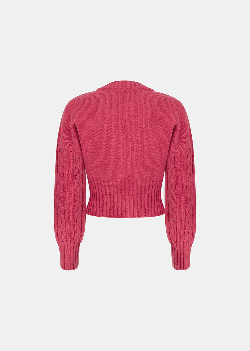 SIERRA WOOLEN CARDIGAN PINK