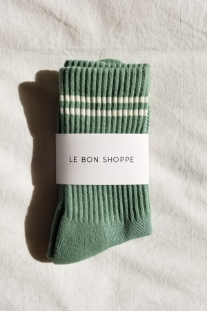 LE BON SHOPPE BOYFRIEND SOCKS MEADOW