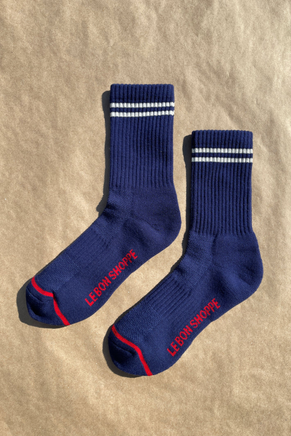 LE BON SHOPPE BOYFRIEND SOCKS NAVY