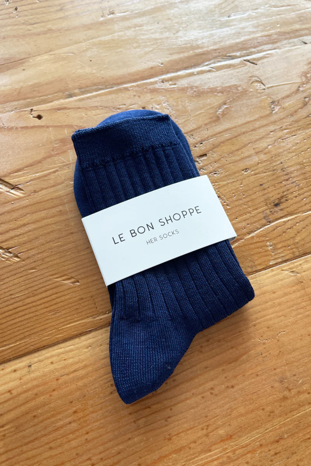 LE BON SHOPPE HER MC SOCKS COTTON MIDNIGHT