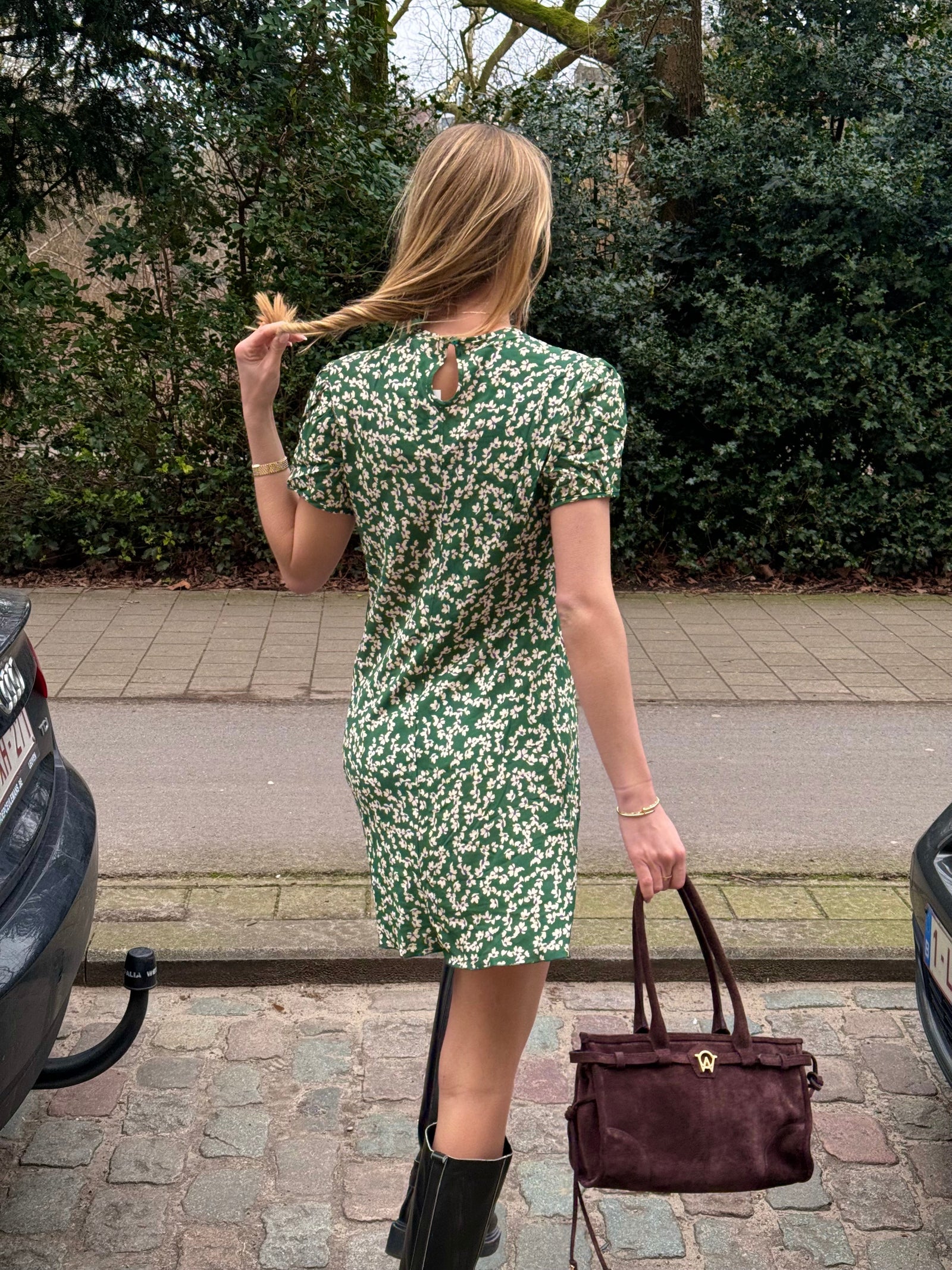 EMILIE DRESS GREEN