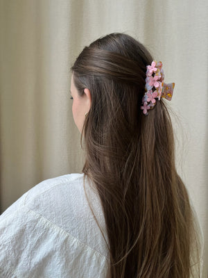 SUI AVA HAIR CLIP PREETY BLOSSOM MIDDLE ROSE