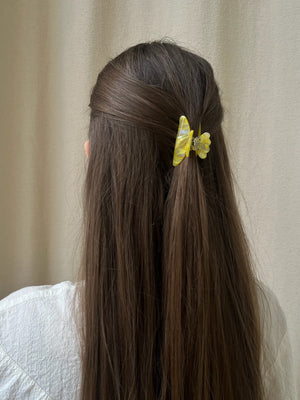 SUI AVA HAIR CLIP HELLE FRESH MINI YELLOW