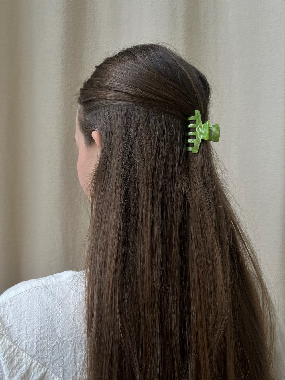 SUI AVA HAIR CLIP LEA EVERYDAY MINI GREEN