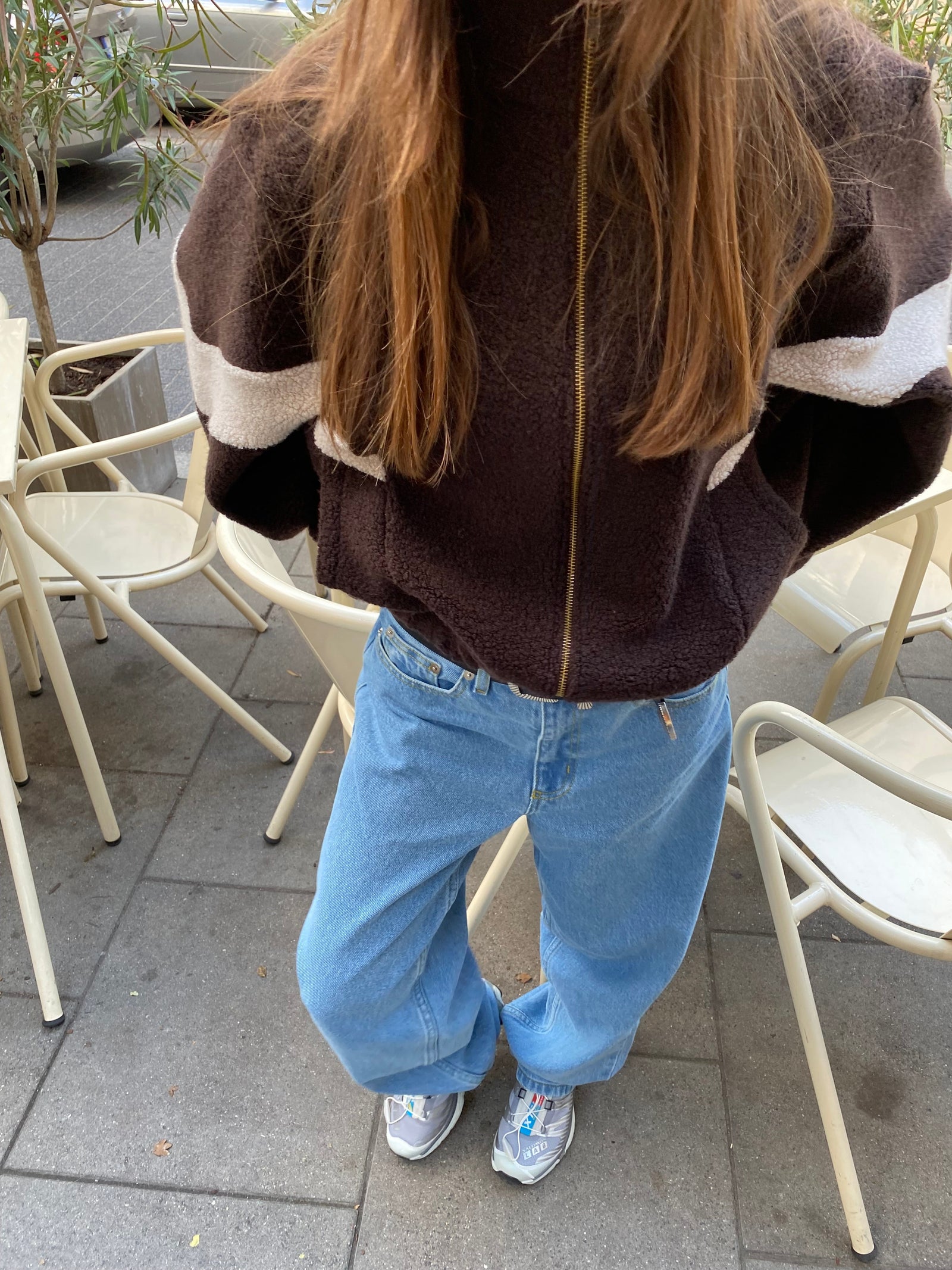 NICO WOOLEN SWEATSHIRT BROWN