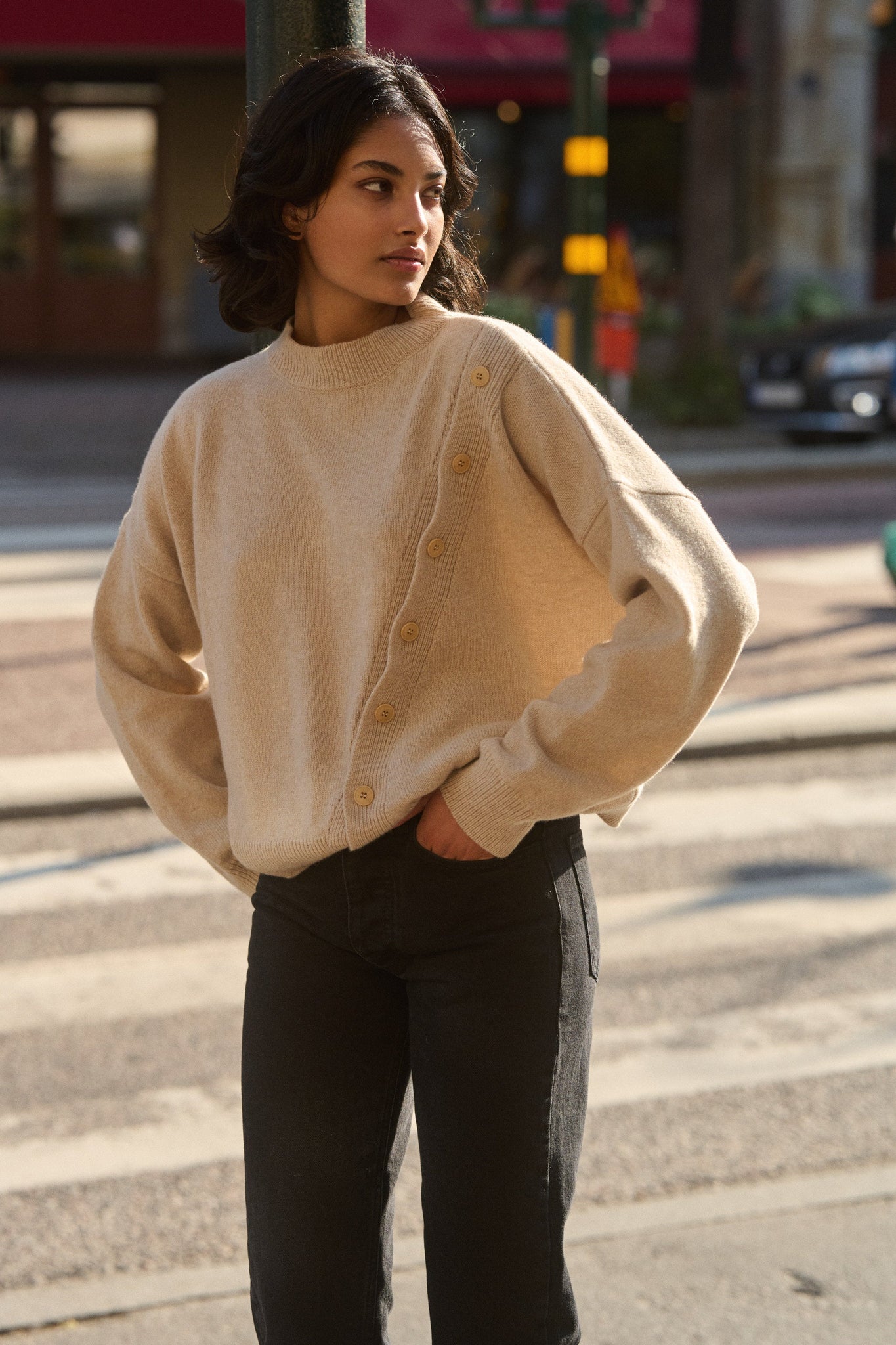 WONDERS WOOLEN SWEATER BEIGE