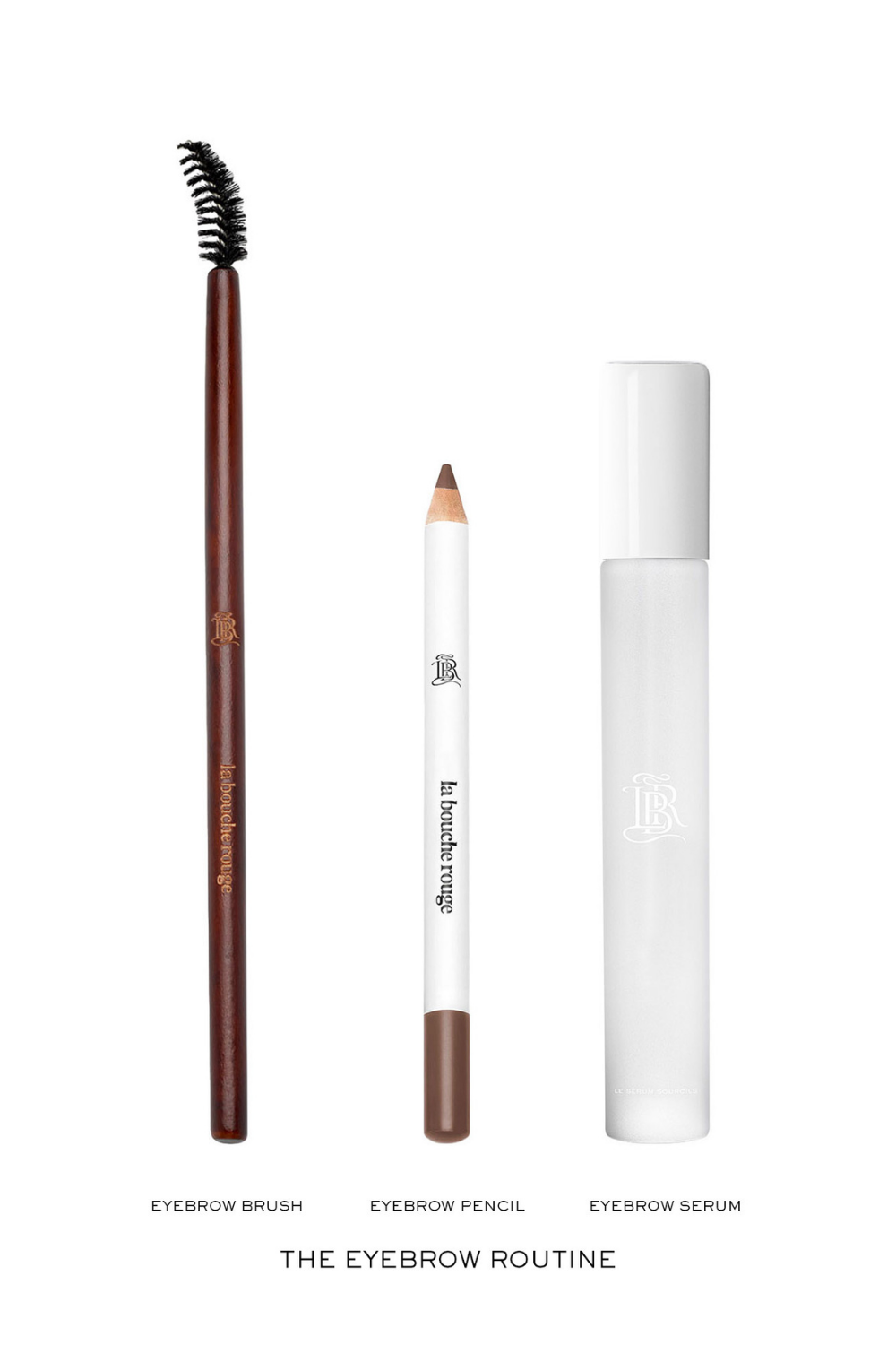 LA BOUCHE ROUGE DARK BROWN EYEBROW PENCIL