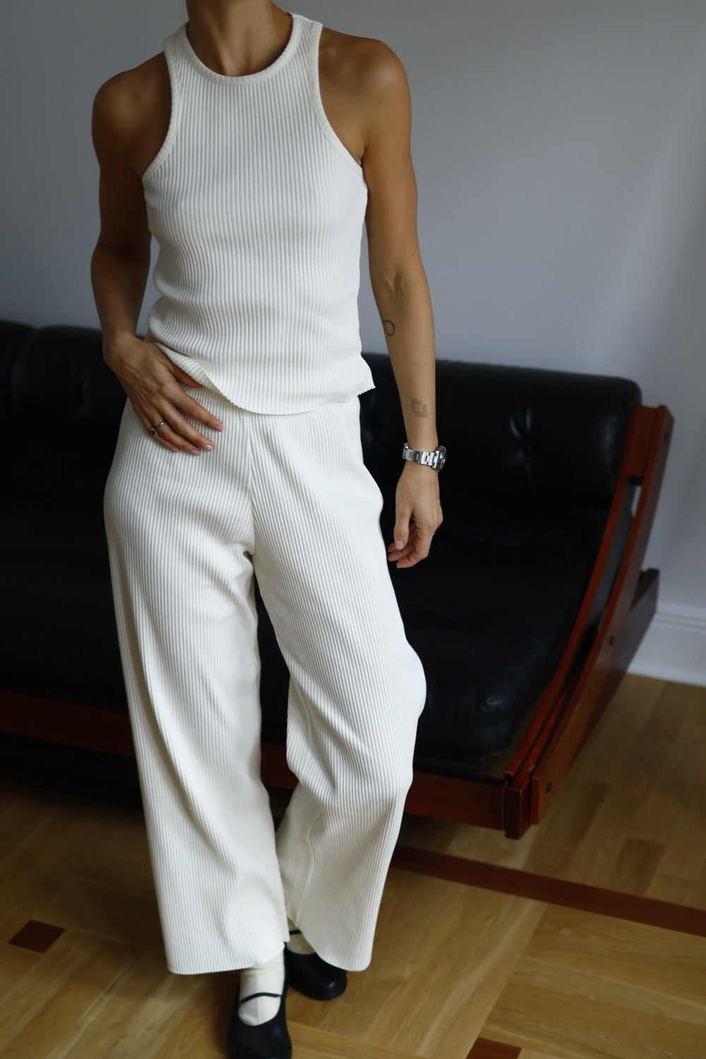 DAMAS ORGANIC PANTS ECRU